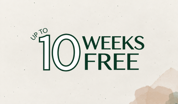 MOVE-IN NOW FOR 10 WEEKS FREE!